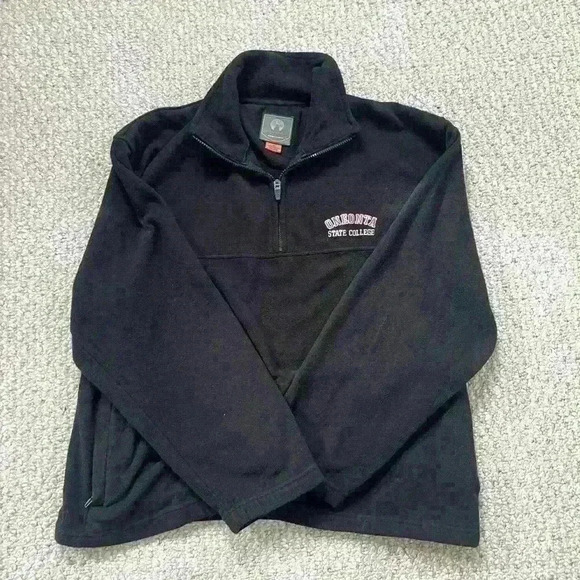 Weatherproof Tops - College Quarter Zip Sweatshirt